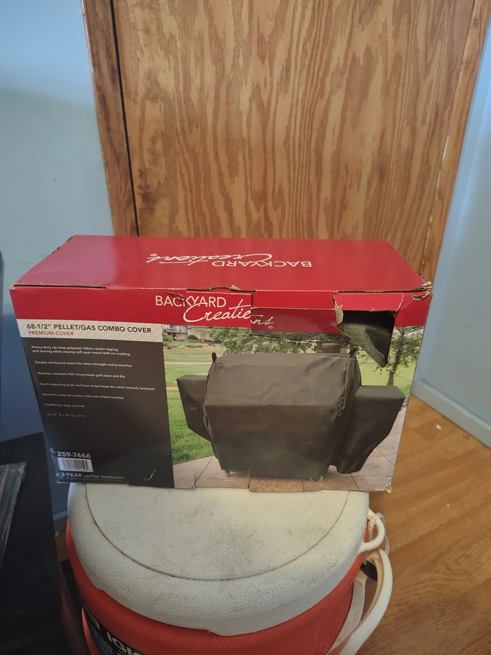Black Grill Cover - Heavy-Duty Protection